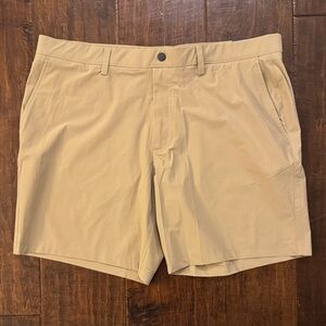 Jack Nicklaus Men's Pull On Golf Shorts 8” Inseam Size XL Color Chinchilla